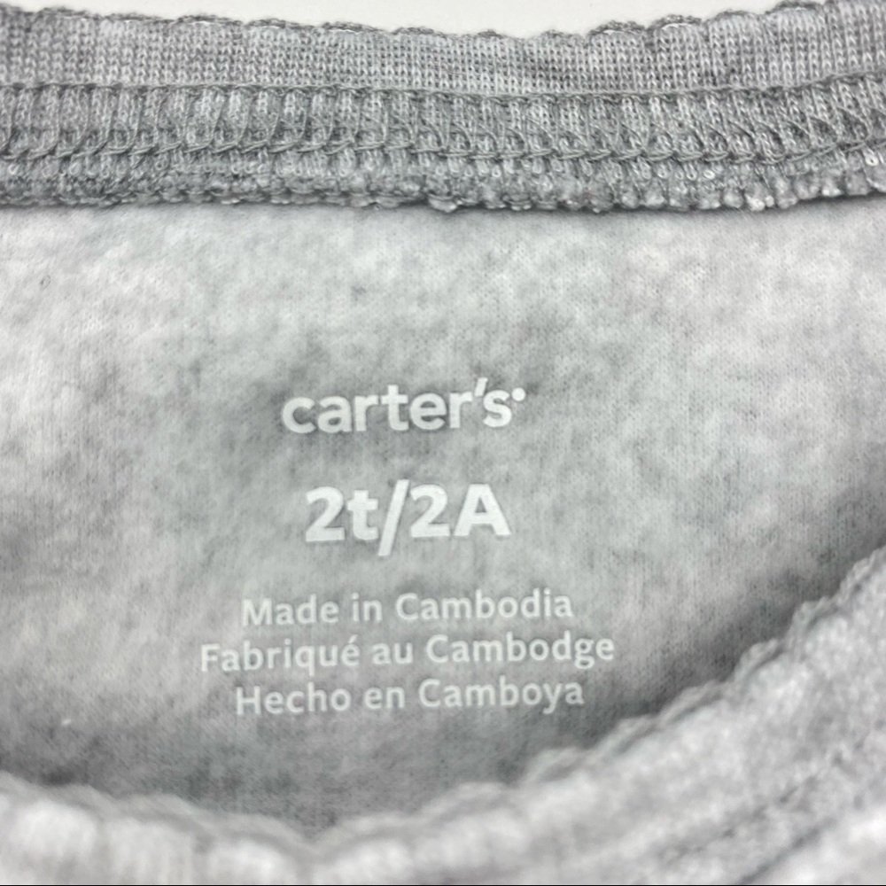 Carter’s Toddler Girls Unicorn Fleece Pajamas NWT - Picture 6 of 9